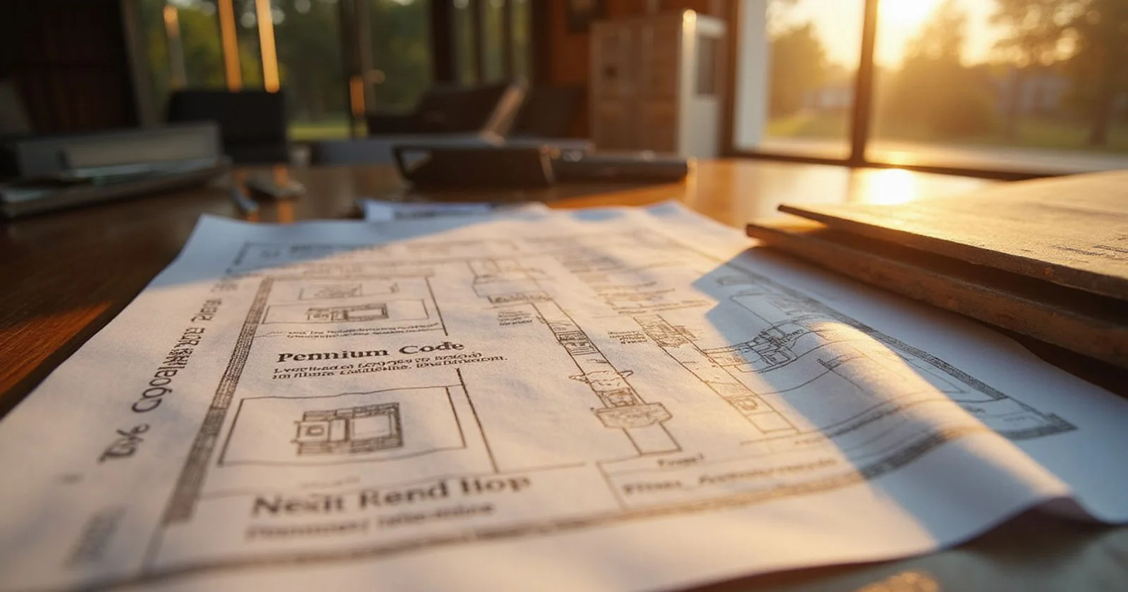 Container home permit documents and engineered plans for a San Antonio build