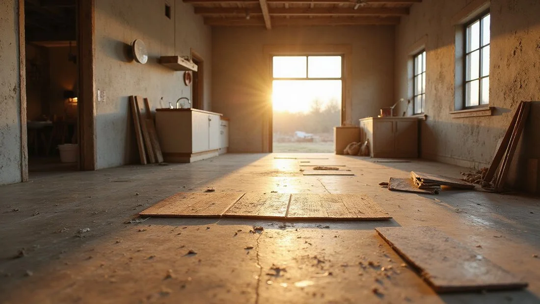 Finish material samples for a DIY container budget