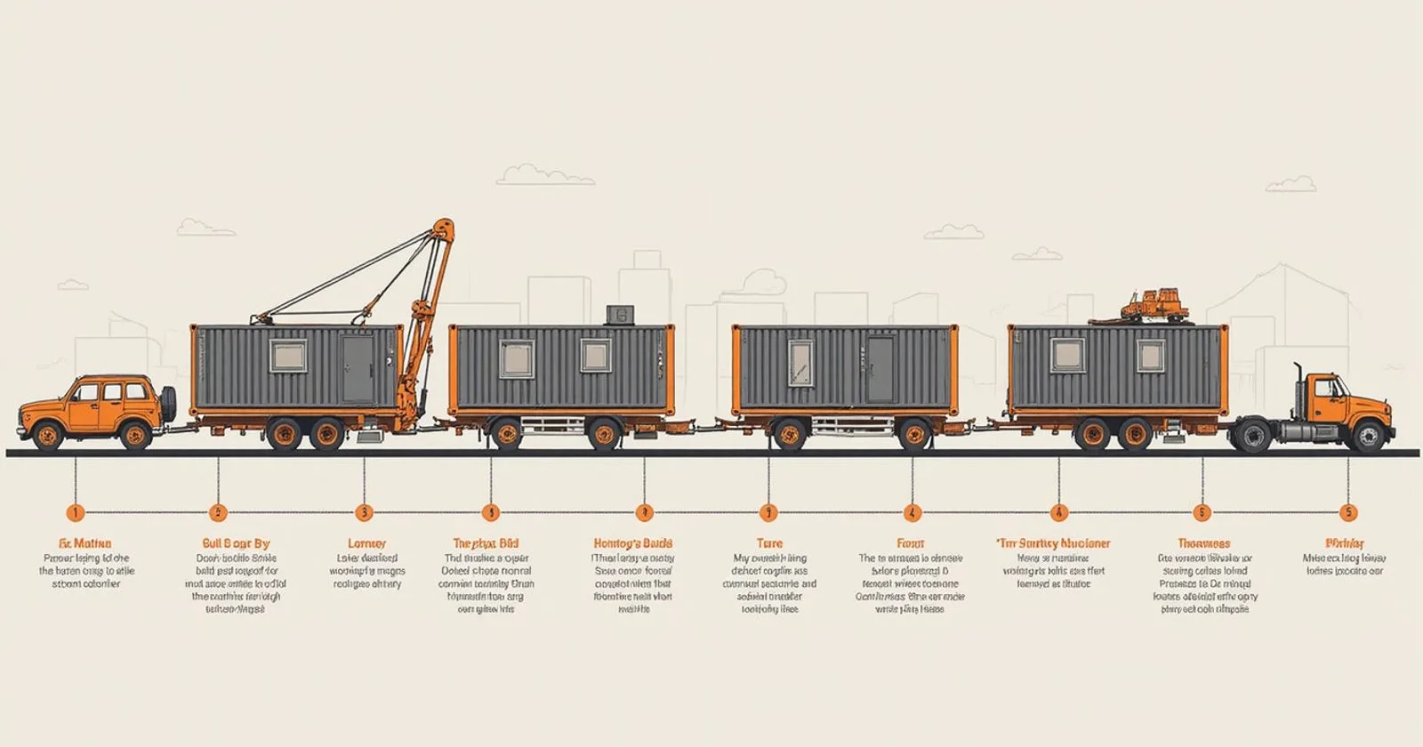 Timeline from container home build to delivery and move-in